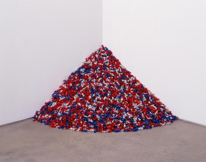 Felix González-Torres, Untitled (Portrait of Ross in L.A., série Candy Pieces, 1991, présentation de 2018 à l’Art Institute of Chicago.