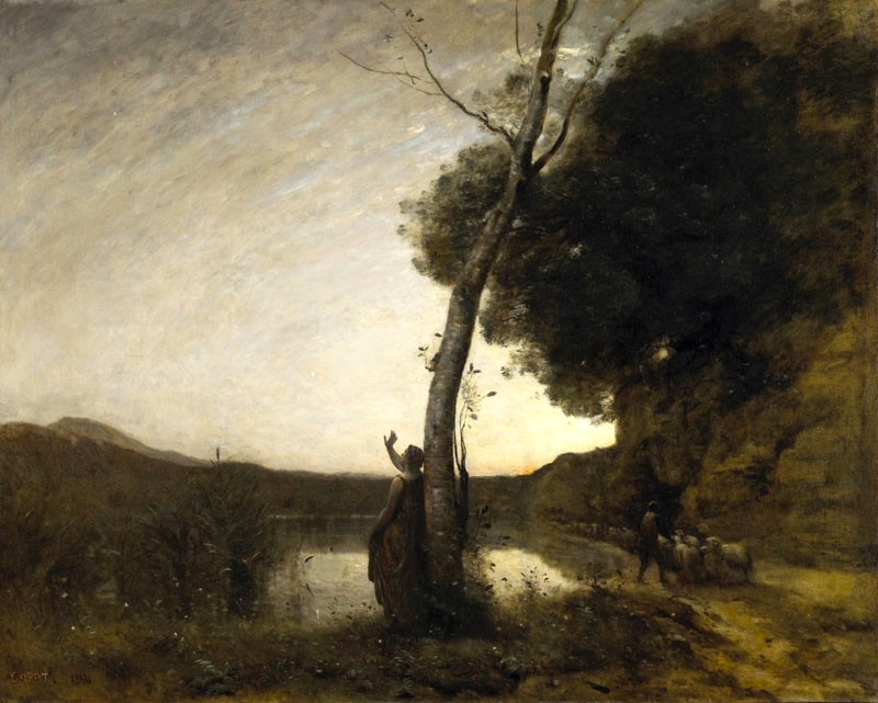Camille Corot, L’Étoile du berger, 1864