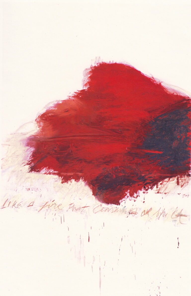 Cy Twombly, Fifty Days at Iliam: The Fire that Consumes All before It, 1978