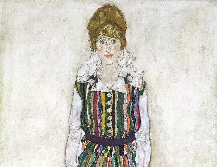 Egon Schiele, Portrait d’Edith, 1915, musée d’Art de La Haye