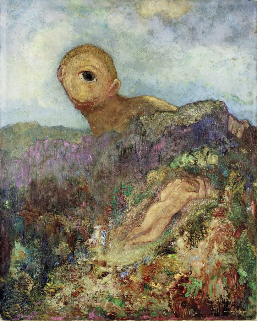 Odilon Redon, Le Cyclope, 1914