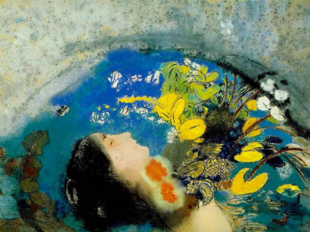 Odilon Redon, Ophélia, 1903